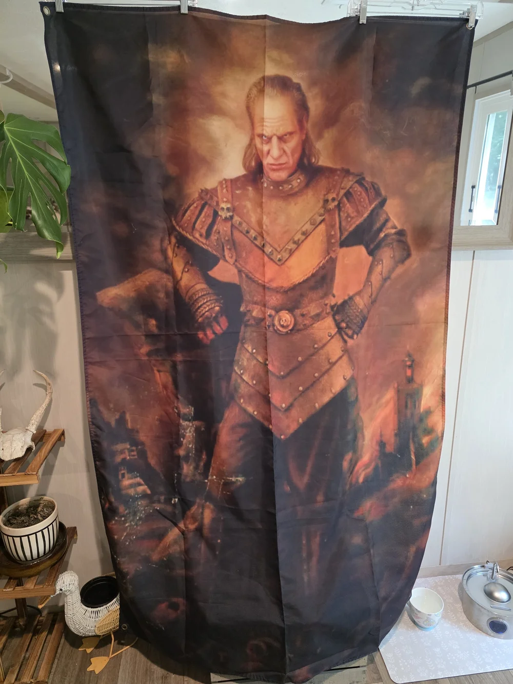 Vigo Ghostbusters 2 Wall Tapestry - Brown/Gold Home Wall Decor